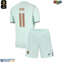 Otroški Nogometni dresi Francija Michael Olise #11 Gostujoči SP 2026 Kratek Rokav (+ Kratke hlače)